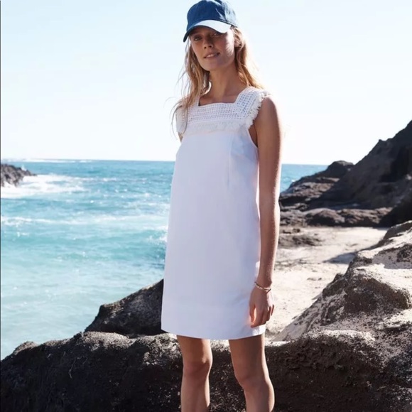 Madewell White Sundream Fringe Dress 12 - Picture 3 of 6